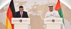 عبد الله بن زايد ووزير خارجية ألمانيا