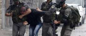 الاحتلال الإسرائيلي يعتقل فلسطينيين 