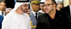 محمد السادس ومحمد بن زايد