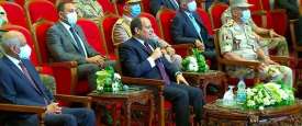 السيسي في الافتتاح
