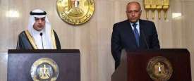 وزيرا الخارجية المصري والسعودي