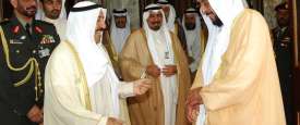 رئيس الإمارات وأمير الكويت