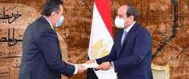 السيسي ورئيس الوزراء اليمني