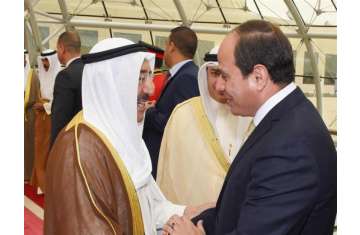 السيسي وصباح الأحمد