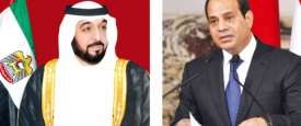 السيسي وخليفة بن زايد
