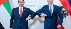 مستشار النمسا وعبدالله بن زايد