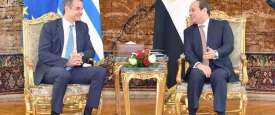 السيسي ورئيس وزراء اليونان