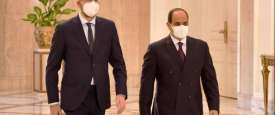 السيسي ورئيس المجلس الأوروبي