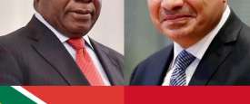 السيسي ورئيس جنوب أفريقيا