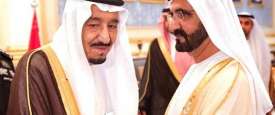 محمد بن راشد وسلمان بن عبدالعزيز