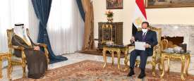 السيسي ووزير الخارجية الكويتي