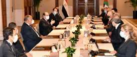 لقاء السيسي وملك الأردن