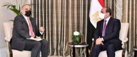 لقاء السيسي والخصاونة