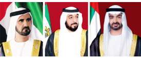 رئيس الدولة ونائبه ومحمد بن زايد
