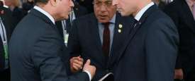 ماكرون والسيسي
