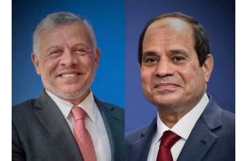 السيسي وعبدالله الثاني