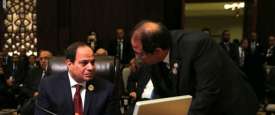 عباس كامل والرئيس السيسي