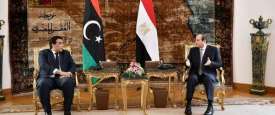 السيسي والمنفي - أرشيفية
