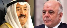 أمير الكويت والرئيس العراقى
