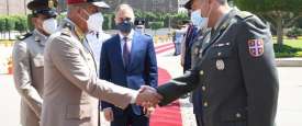 وزيرا الدفاع المصري والصربي