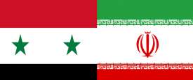 علم إيران وسوريا 