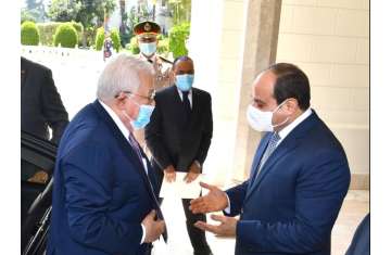 السيسي وأبو مازن