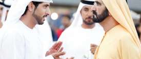 حمدان بن محمد ومحمد بن راشد