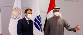 محمد بن زايد وماكرون