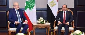 السيسي وميقاتي