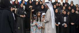 محمد بن زايد في اليوم العالمي للمرأة