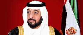 الشيخ خليفة بن زايد آل نهيان رئيس دولة الإمارات العربية المتحدة