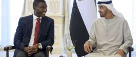 الرئيس الإماراتي ومبعوث جنوب السوداب