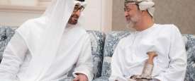 هيثم بن طارق ومحمد بن زايد