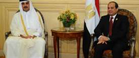 السيسي وتميم بن حمد