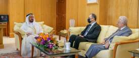 لقاء حاكم الشاقة مع رئيس الجامعة