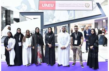 UAE University organizes panel discussions and displays media innovations during the Global Media Congress 2022
