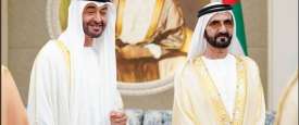 محمد بن راشد ومحمد بن زايد
