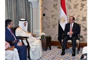 السيسي ومحمد الجاسر