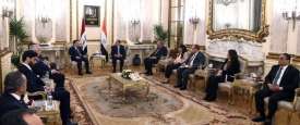 لقاء مدبولي وشياع