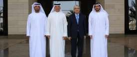 وزير الكهرباء والوفد الإماراتي