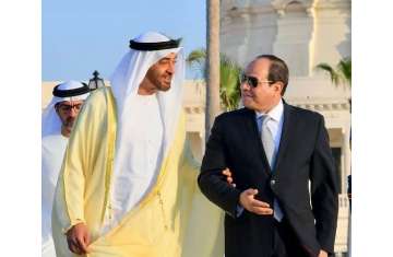 محمد بن زايد و السيسي