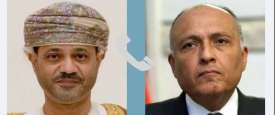 وزيرا الخارجية المصري والعماني
