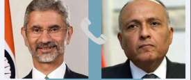 وزيرا الخارجية المصري والهند
