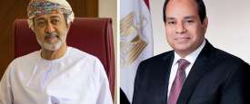 السيسي وسلطان عمان