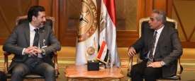 وزيرا مصر وسوريا