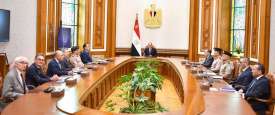 السيسي ورؤساء الشركات الإيطالية