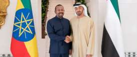 محمد بن زايد وآبي أحمد