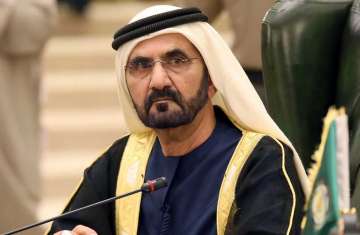 الشيخ محمد بن راشد آل مكتوم نائب رئيس الدولة رئيس الوزراء الاماراتي