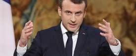 الرئيس الفرنسي إيمانويل ماكرون