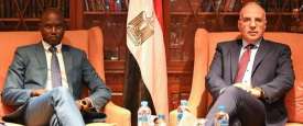 وزيرا الري بمصر وجنوب السودان